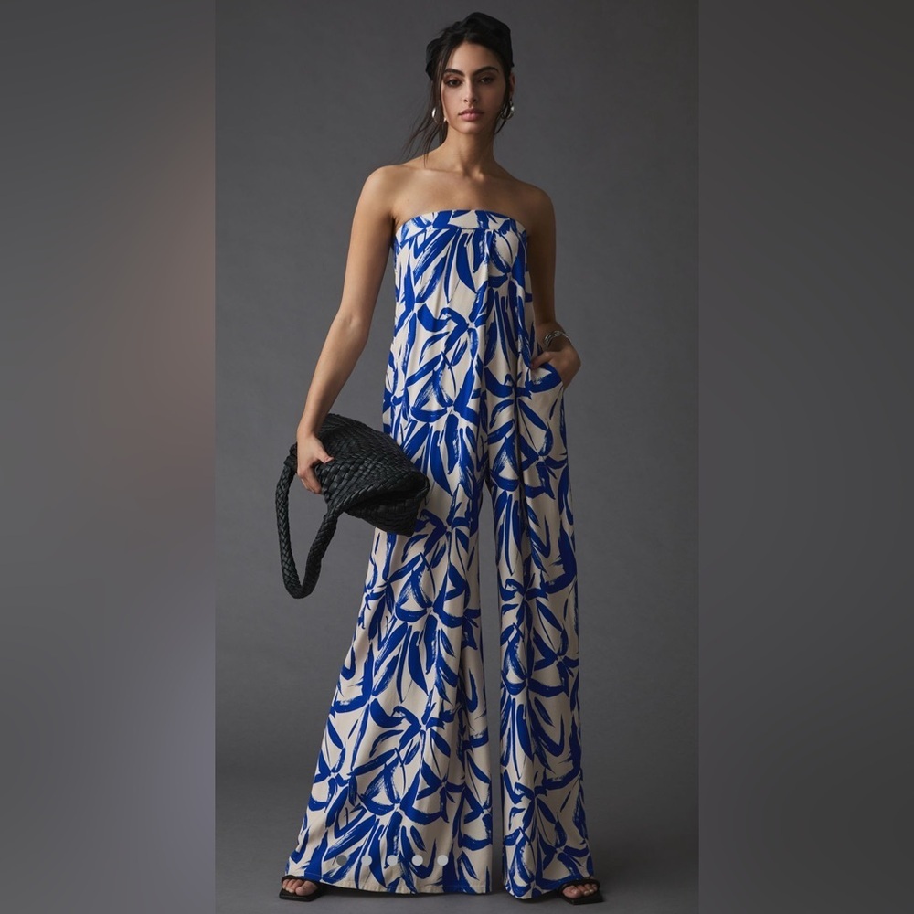 Corey Lynn Calter Strapless Jumpsuit